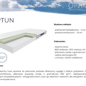 Materac  piankowy Neptun120*200